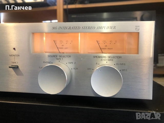 PHILIPS 22AH305 Усилвател отличен,профилактика, снимка 2 - Ресийвъри, усилватели, смесителни пултове - 55043605