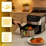 Фритюрник с горещ въздух XXL - 8 литра, 1800 W и 12 програми, снимка 3
