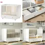 IKEA MYLLRA – бебешко креватче с матрак и пълен комплект аксесоари, снимка 7
