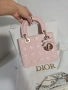 Lady Dior Дамска Розова Чанта От Агнешка Кожа Код Brand Luxury Fashion20, снимка 6