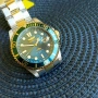 Часовник Invicta Prodiver 100м, механизъм Seiko/Hattori/TMI, корона на винт, 43мм, синьо-зелен, снимка 3