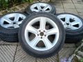Джанти VW AUDI 16" 5X100 с гуми 205/55/16, снимка 2
