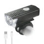 Водоустойчив LED фар за колело, USB зареждане, 3 светлинни режима 2140, снимка 4