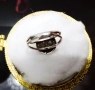Сребърен пръстен " Bvlgari" с камъни. , снимка 3