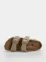 Чехли Birkenstock Arizona Suede Leather Narrow кафяв (faded khaki), снимка 4