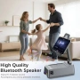 Нова Сгъваема стойка с колонка power bank RGB светлина идеален подарък, снимка 3