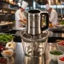 Електрически чопър 3L с дигитално управление – Стъклена купа и 4 режима на работа!, снимка 3