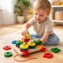 Дървена играчка сортер, снимка 1