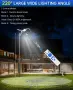 Соларна LED улична лампа 6500 K с дистанционно управление, снимка 3