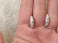Сребърни обеци (9), снимка 1