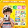Детска камера за моментен печат  HiMont,1080P HD с 3 ролки хартия и 32GB карта, снимка 7