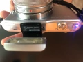 Фотоапарат-Olympus PEN Mini E-PM1 Mirrorless Camera 14-42mm Lens,2-Батерий,калъф(чанта)., снимка 6