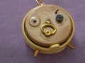 Citizen alarm vintage table clock watch часовник Япония Марков точен работи, снимка 7