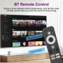 Мощен 8K Смарт ТВ Стик Android 13 с 4GB РАМ и 32GB Вътрешна Памет, Двубандов WiFi 6 и Bluetooth 5.0 , снимка 8