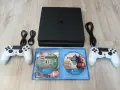 PlayStation 4 Slim 500GB + 2 НОВИ джойстика + Играи подарък!, снимка 2