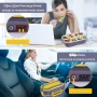 Кутия от инокс 1.5 литра за затопляне на храна и обяд с прибори 12v и 220v, снимка 3
