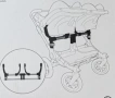 Адаптер за Bugaboo Donkey, за бебешка кошница /столче, снимка 3