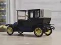 Praga Charon Faeton 1907 - мащаб 1:36 пластмасов модел на IGRA Чехословакия 80-те години на XX век, снимка 3