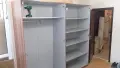 гардероб по поръчка 228см на 212см бял гланц , снимка 2