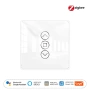 MOES Zigbee Smart Curtain Switch – смарт ключ за електрически завеси и щори с RF433 и стъклен touch , снимка 1