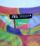 Zara x Disney мрежесто боди в преливащи цветове, снимка 7