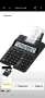 Casio Калкулатор с лента 12 разряда HR-150RCE , снимка 1