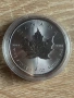 1 унция сребърна монета канадски кленов лист 2025, снимка 1