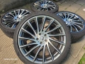 Лети джанти 20ки 5х112 Tomason + зимни гуми 255/35/20 Continental, снимка 1