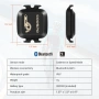 COOSPO сензор за скорост и каданс на велосипед Bluetooth ANT CooSpo, снимка 7