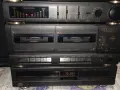 Ретро уредба Schneider грамофон,радио Cd,касетофон с тонколони, снимка 3