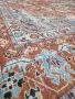 120x170см Ориенталски винтидж килим с противоплъзгаща основа, перящ се в пералня, Taleta, снимка 9