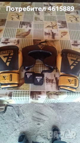 Genezis, Ръкавици Бинт и Каска 