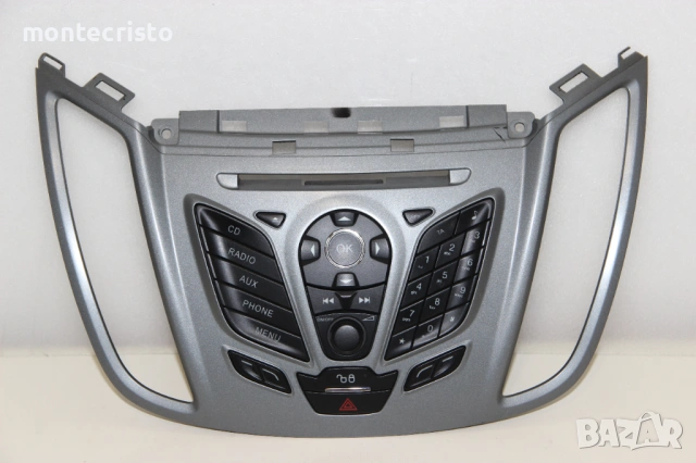 Панел CD AUX Bluetooth Radio Ford Focus C-Max (2010-2014г.) AM5T18K811BD / 331410000 / 331 410 000