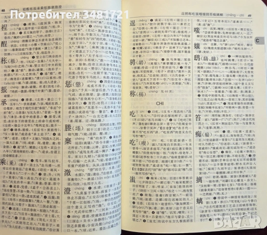 Речник на често използваните древнокитайски йероглифи / 古汉语常用字字典, снимка 4 - Чуждоезиково обучение, речници - 55064829