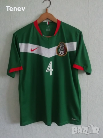 Mexico Rafael Marquez Nike 2006 World Cup оригинална тениска фланелка Мексико Рафа Маркес екип , снимка 2 - Тениски - 42651785