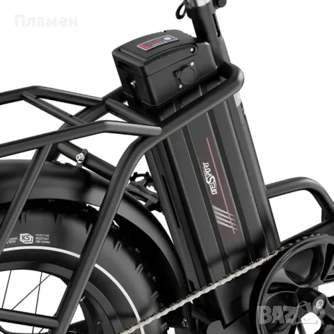 Нов!! Електрически велосипед ONESPORT OT16 MAX 500W 48V/18.Ah 50км.ч., снимка 18 - Велосипеди - 55531383