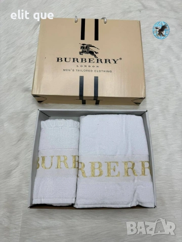 плажни кърпи 90×50см 70×140см 2 броя в кутия Burberry Yves Saint Laurent Tommy Hilfiger versace  , снимка 15 - Хавлиени кърпи - 55217814