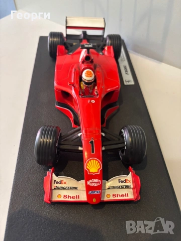 Ferrari F 2001 1:18 Hoh Wheels, снимка 6 - Колекции - 54719289