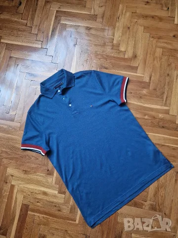 Страхотна мъжка тениска TOMMY HILFIGER размер S, снимка 2 - Тениски - 55562388