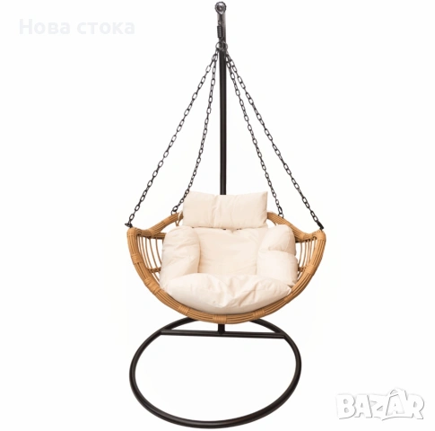 Висяща люлка – кресло, снимка 3 - Градински мебели, декорация  - 54006560