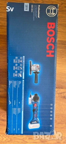 Bosch GWS 180-LI ъглошлайф, снимка 6 - Други инструменти - 54790802