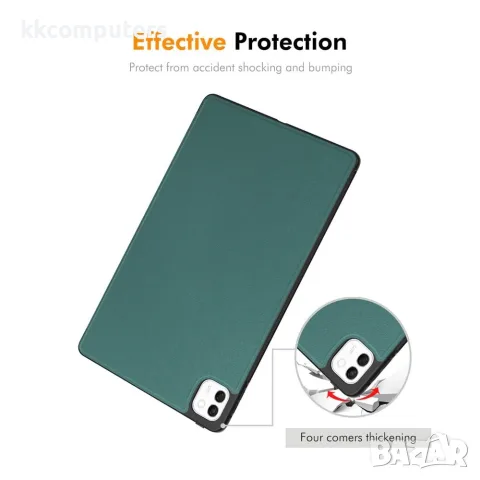 ENKAY HAT PRINCE за Honor MagicPad 4 / MagicPad 3 Pro 12.3" Кожен TPU Калъф Tri-Fold Стойка със Скри, снимка 9 - Калъфи, кейсове - 55525587
