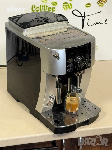 Кафемашина кафе автомат delonghi magnifica S с гаранция, снимка 6 - Кафемашини - 55196318