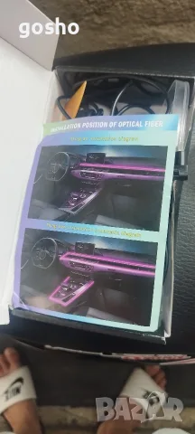RGB Led лед осветление интериор на кола 