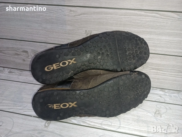 Geox N 46 кожени сникърси, снимка 4 - Маратонки - 54583571
