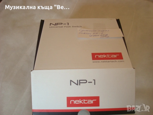 Сустейн педал/Foot switch Nektar NP-1, снимка 2 - Синтезатори - 54452526