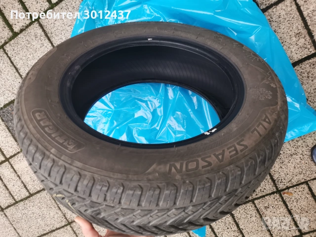 Всесезонни гуми TIGAR 195/60 R15, 92V - 3 бр., снимка 4 - Гуми и джанти - 55052620