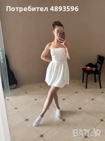 Официална бяла рокличка, снимка 2 - Рокли - 55377707