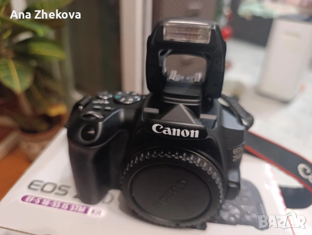 DSLR ФОТОАПАРАТ CANON EOS 250D + обективи 2 броя, снимка 4 - Фотоапарати - 54595154