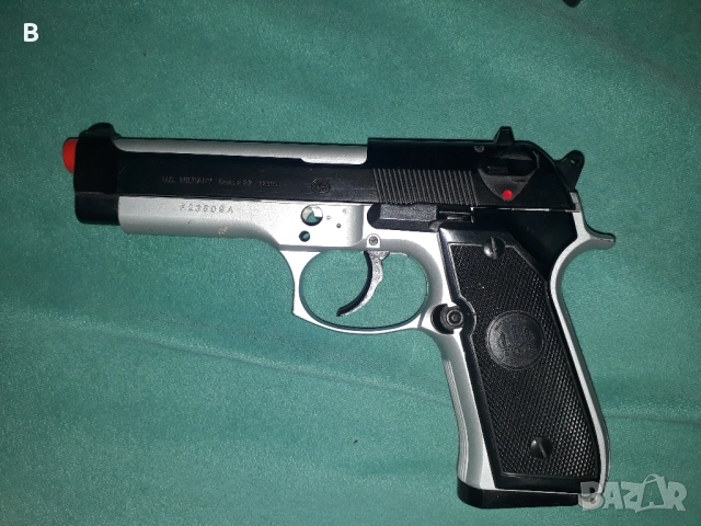 Пластмасов Пистолет Еърсофт M92F за части, снимка 2 - Други спортове - 54496212